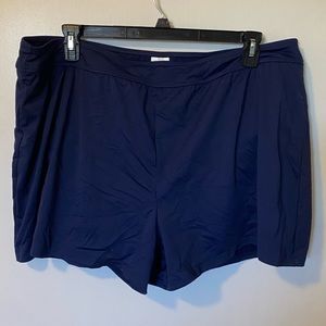 Navy blue fast dry swim shorts